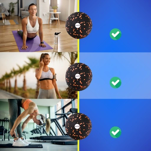 FIZJO ROLLER WAŁEK DO MASAŻU PIANKOWY GŁADKI EPP