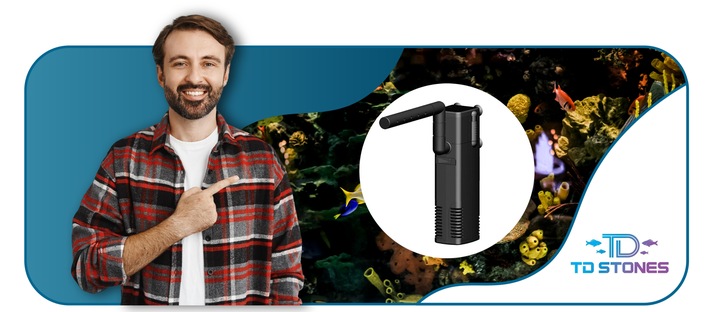 FILTR DO AKWARIUM WEWNĘTRZNY Z DESZCZOWNICĄ ZBIORNIK 50-120L WYDAJNY