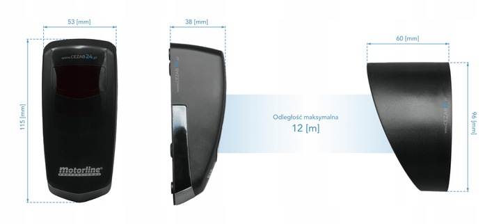 Fotokomórka refleksyjna Motorline MFE
