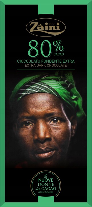 CZEKOLADA GORZKA 100% KAKAO ZAINI WOMEN OF COCOA 12 SZTUK x 75g SUPER