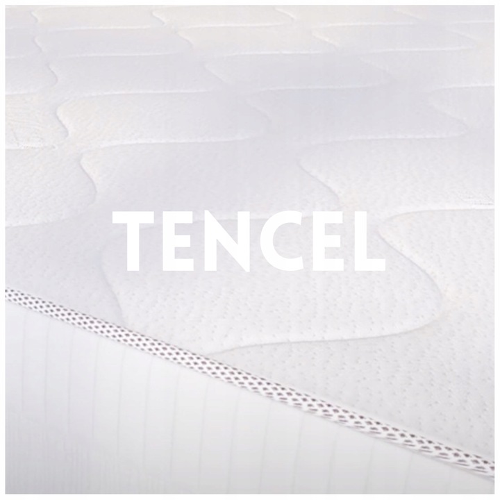 Materac PASODOBLE Hilding 160x200 cm TWARDY Medyczny Sprężynowy TENCEL