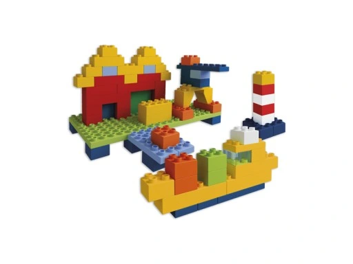 Klocki konstrukcyjne skrzynka + PŁYTKA UNICO