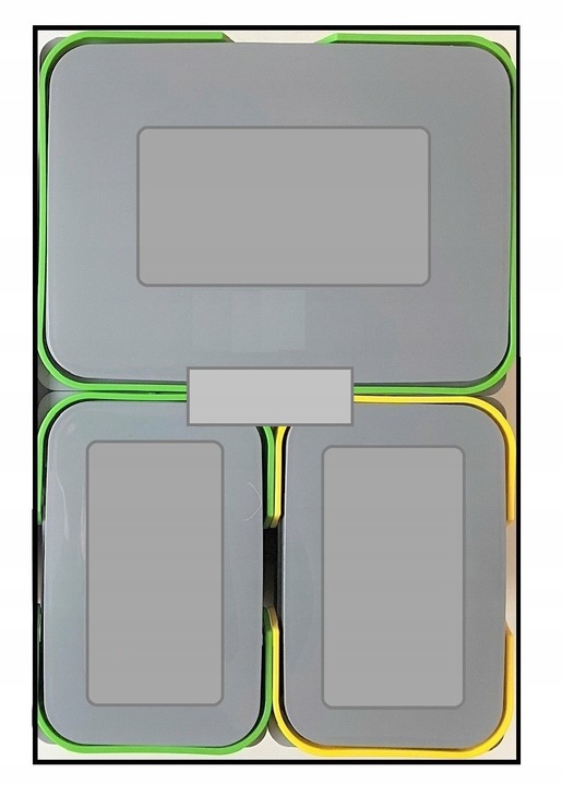 SEGREGATOR KOSZ NA ŚMIECI DO SZUFLADY SZAFKI 20L