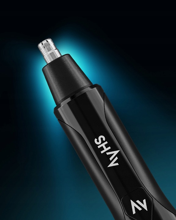 Shav 2 Trymer do Nosa i Uszu Strzyżenie i Golenie Włosów | Idealny Prezent