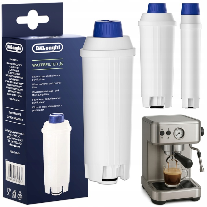 Filtr Do Ekspresu DeLonghi DLS C002 ECAM Filtracja Wody Oryginał
