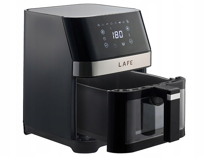 Frytkownica beztłuszczowa LAFE MasterFry 5L 1500W Czarna Rozmrażanie