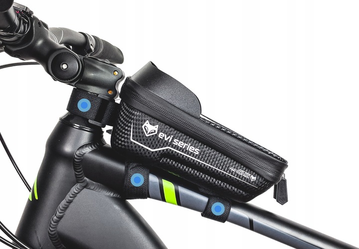 SAKWA ROWEROWA uchwyt na telefon, torba rowerowa WODOODPORNA PREMIUM M
