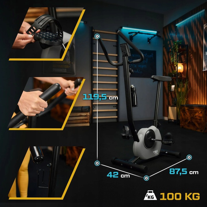 Rowerek treningowy stacjonarny domowy rower do ćwiczeń fitness Trex