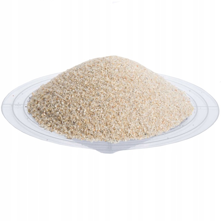 Czysty Piasek Kwarcowy do Akwarium 0,5-1,2 25KG