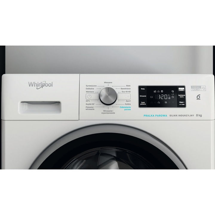 Pralka WHIRLPOOL FFB 8258 BSV PL 8kg 1200 obr