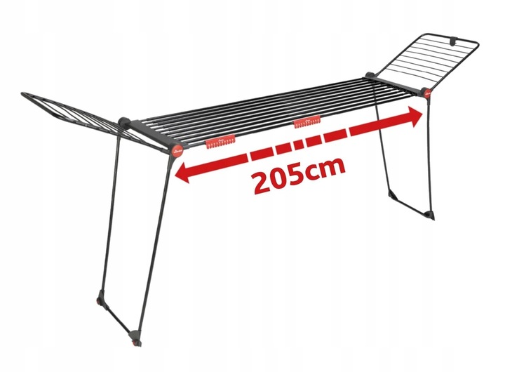 Suszarka na pranie VILEDA Infinity Flex Ultimate Czarny