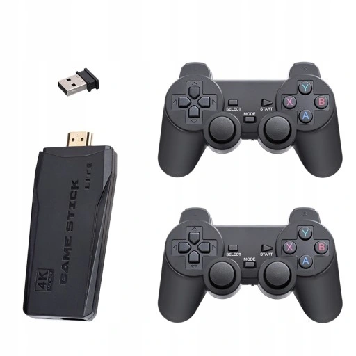 GRA 4K TELEWIZYJNA KONSOLA RETRO+2 PADY+10000 GRY