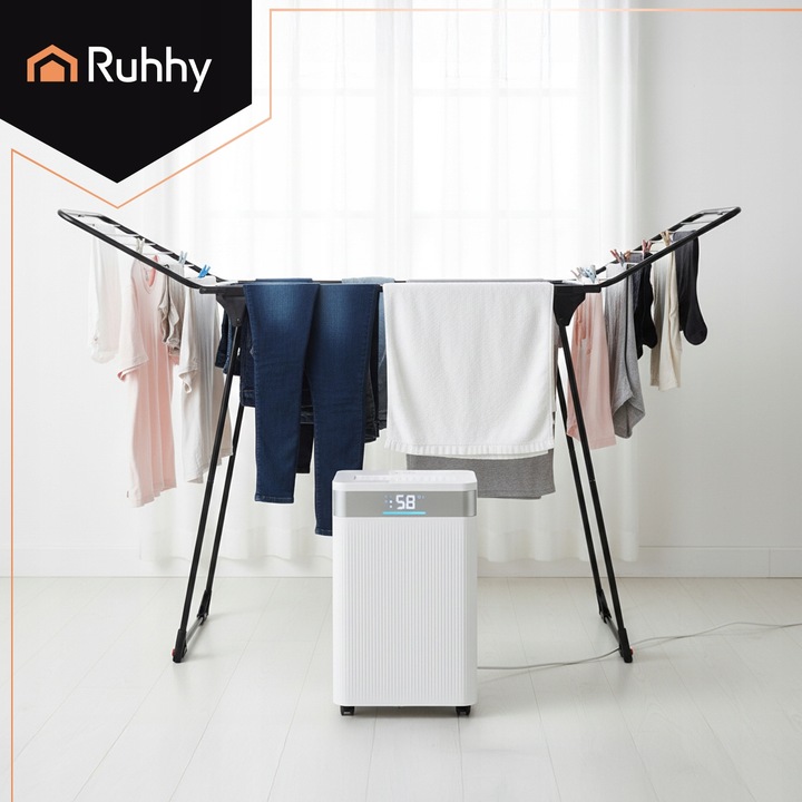 Osuszacz Powietrza 20L/24h Ruhhy WiFi Higrostat Timer Zbiornik 4,3l