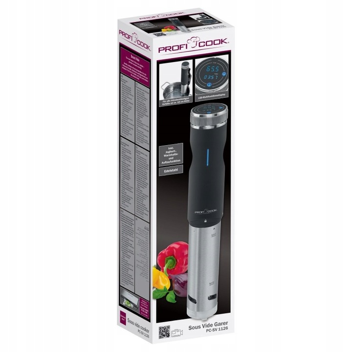 CYRKULATOR ZANURZENIOWY DO GOTOWANIA SOUS VIDE PRÓŻNIOWY TIMER