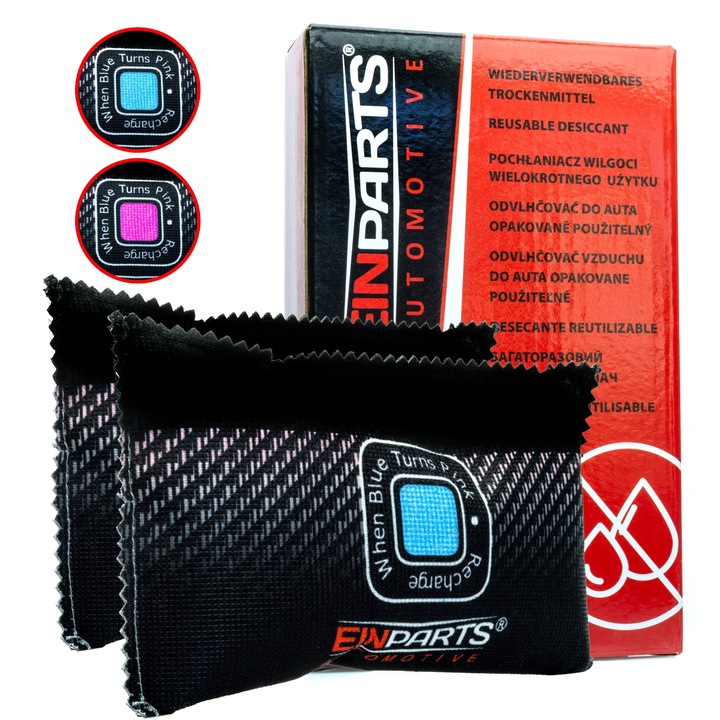 2 X SAMOCHODOWY POCHŁANIACZ WILGOCI DO SAMOCHODU AUTA OSUSZACZ 500G