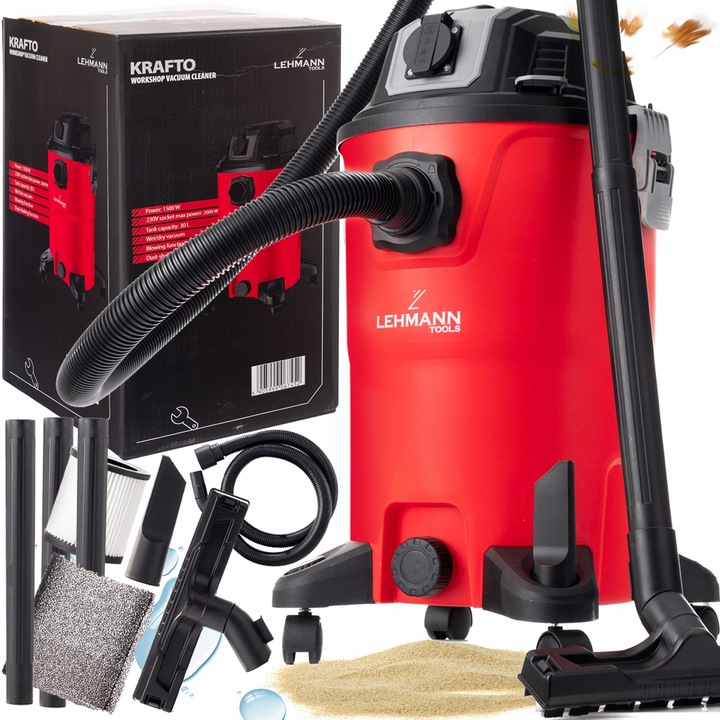 ODKURZACZ PRZEMYSŁOWY BEZWORKOWY GNIAZDO Z OTRZĄSACZEM PYŁU GIPSU