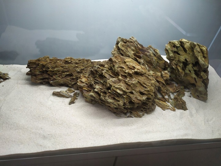 Naturalnie Biały Piasek Kwarcowy do Akwarium 0,5-1mm 24kg