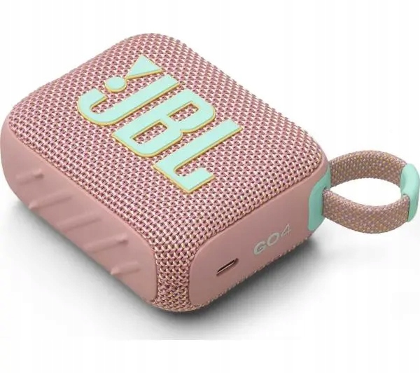 Głośnik przenośny JBL GO 4 Mobilny Bluetooth 4.2W Różowy