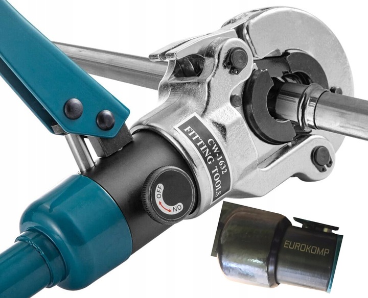 ZACISKARKA DO RUR PRASKA HYDRAULICZNA prasa OBROTOWA 8 MATRYC TH+U 10T