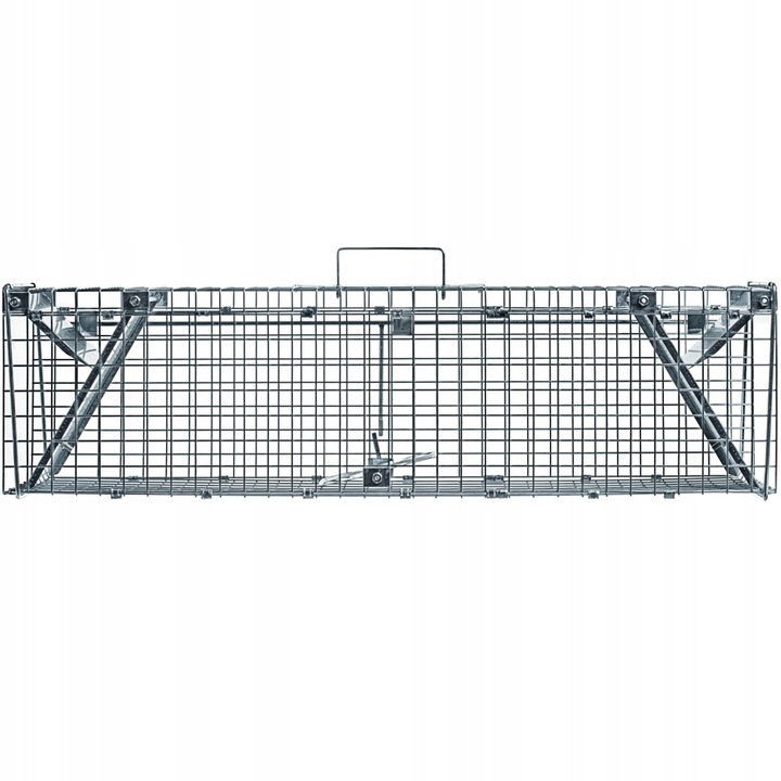 GIGANT ŻYWOŁAPKA NA KUNY SZCZURY WYDRY ŁASICE LIS PUŁAPKA ŁAPKA