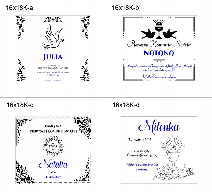 PUDEŁKO białe KOMUNIA prezent GRAWER pamiątka IMIĘ