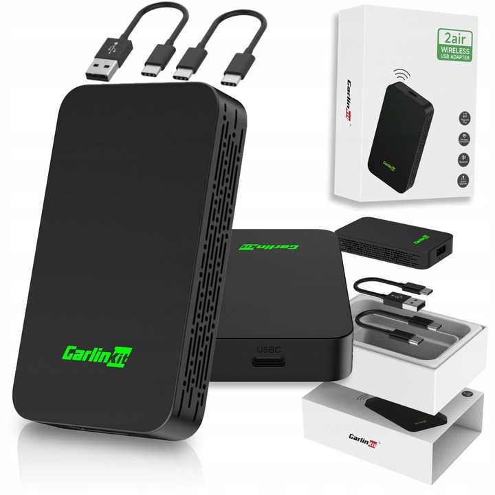 ADAPTER CARLINK 5.0 APPLE CARPLAY ANDROID AUTO BEZPRZEWODOWY