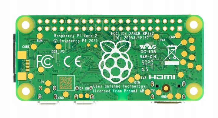 Raspberry Pi Zero 2 W 512MB RAM - WiFi + BT 4.2