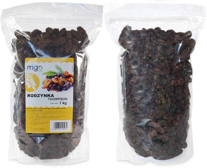 Rodzynki Thompson Jumbo 1kg - MIGOgroup