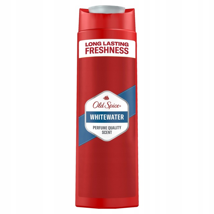 Old Spice Whitewater Żel męski pod prysznic i szampon 3w1, 6 x 400ml