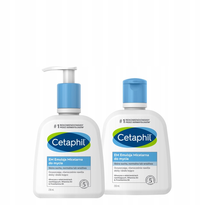 Cetaphil EM do mycia Emulsja micelarna 486 ml