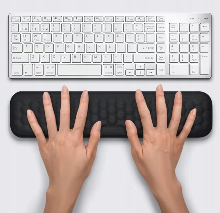 ERGONOMICZNA PODKŁADKA POD NADGARSTEK KLAWIATURĘ MYSZKĘ MASUJĄCA JAKOŚĆ