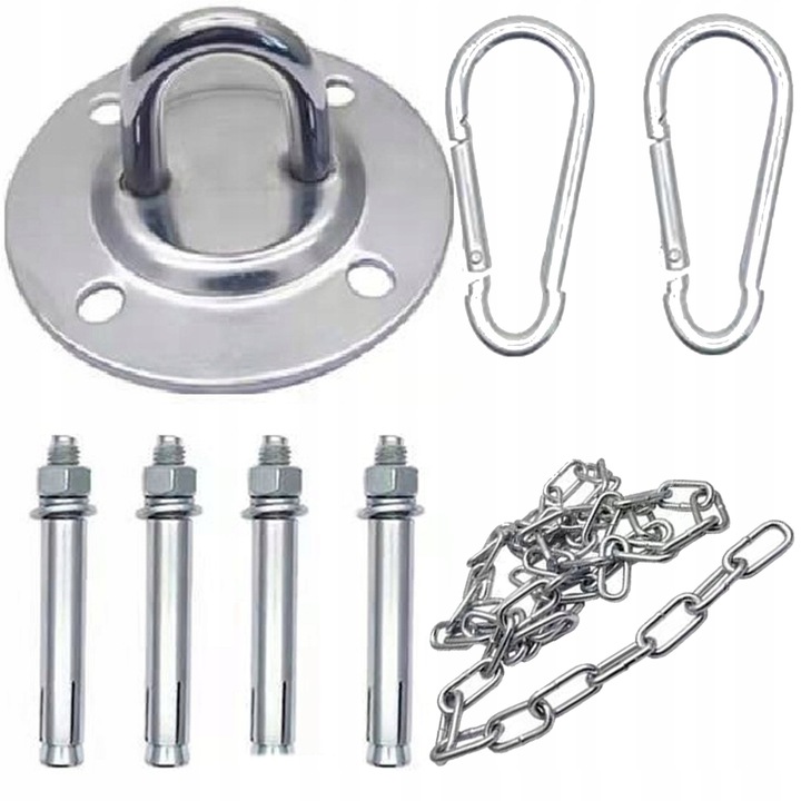 MOCOWANIE SUFITOWE HAK HAMAK HUŚTAWKI WORKA 150kg HAMAKA KOKONU KORBI