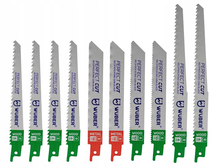 ZESTAW BRZESZCZOTÓW DO PIŁY SZABLASTEJ NOŻE DO METALU I DREWNA NOŻYKI