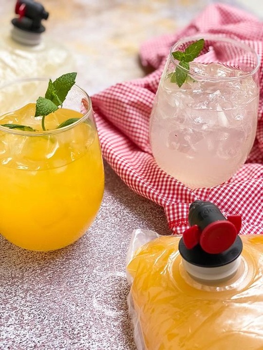 LEMONIADA MANGO POMARAŃCZA CYTRYNA NATURALNA 100% NFC ZDROWA 5L