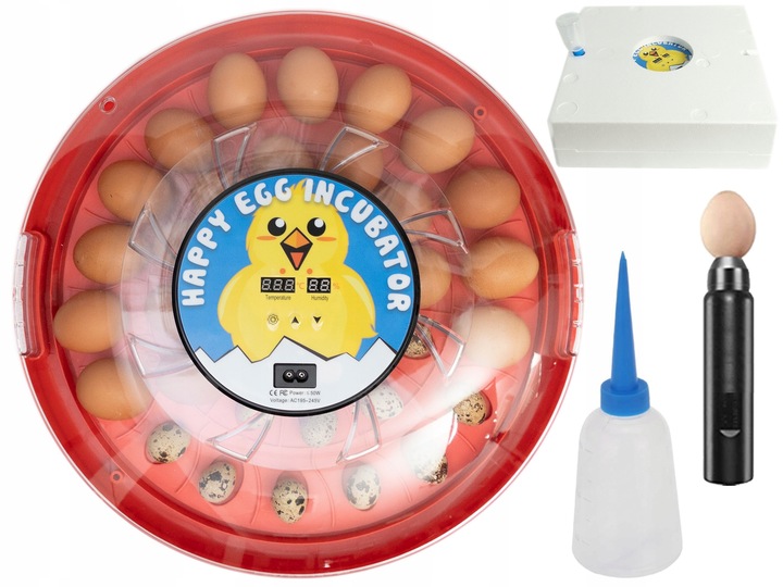 Wysokiej jakości AUTOMATYCZNY INKUBATOR na 30 jaj