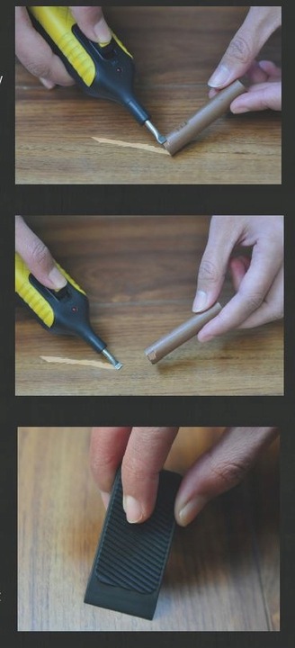 Zestaw do naprawy podłóg laminowanych DREWNA 11-kolorowe bloki woskowe