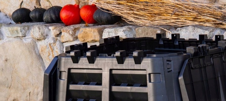 Kompostownik 740l czarny