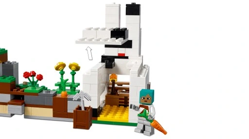 LEGO Minecraft Królicza farma 21181