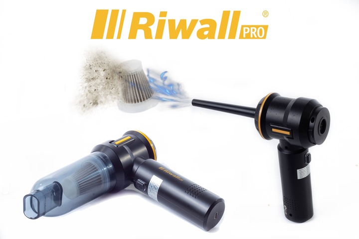 ODKURZACZ RĘCZNY SAMOCHODOWY BEZPRZEWODOWY AKUMULATOROWY MOC RIWALL