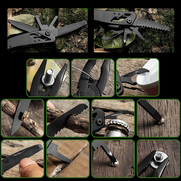 MULTITOOL NARZĘDZIE WIELOFUNKCYJNE SURVIVAL KOANNI