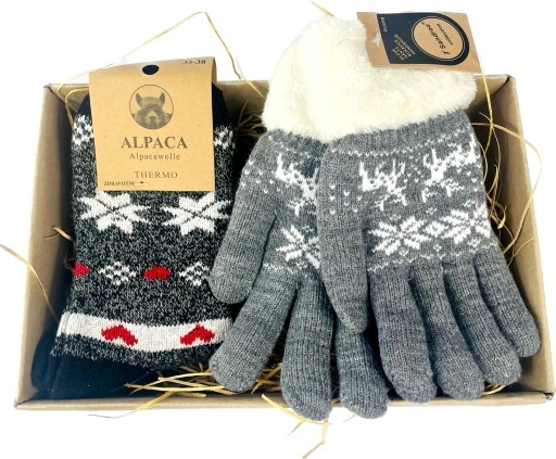 Prezent Box Świąteczny Dla Babci KOBIETY 2w1 upominek ŚWIĄTECZNY Mikołajki