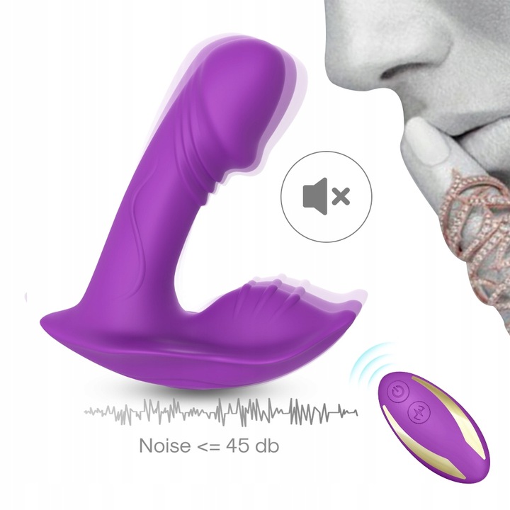 Wibrator Do Majtek Na Pilot Wibrator Do Łechtaczki z Peniskiem