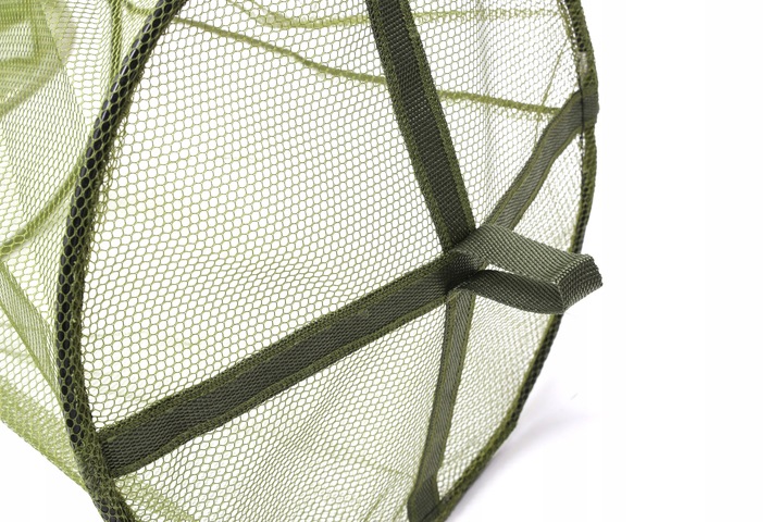 SIATKA WĘDKARSKA SADZYK 1,5M 40CM SZTYCA 4 OBRĘCZ NECO