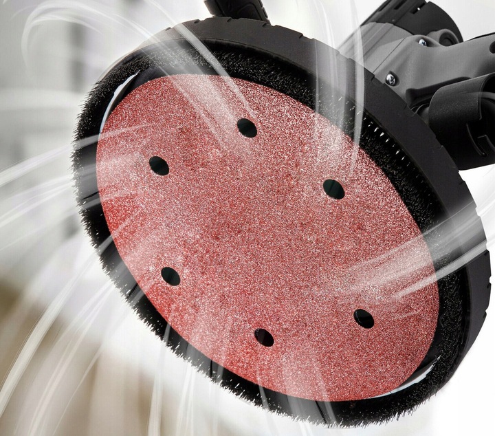 SZLIFIERKA ŻYRAFA GIPSU GŁADZI ŚCIAN TYNKÓW LED WALIZKA Majster PRO