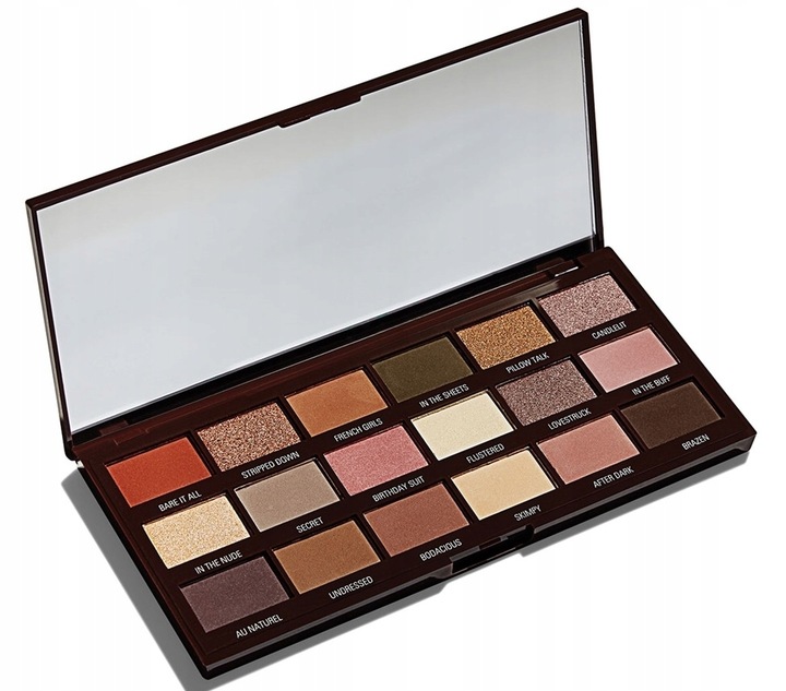 Makeup Revolution Nudes Chocolate Paleta Cieni do Powiek
