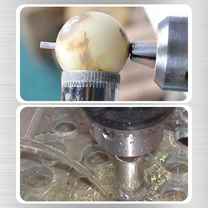 WZMOCNIONE OTWORNICE DIAMENTOWE DO GRESU PŁYTEK GLAZURY SZKŁA 10szt