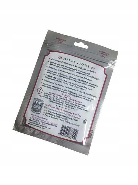 Cape Cod Ściereczki CapeCod-Cloths01 Zestaw do polerowania