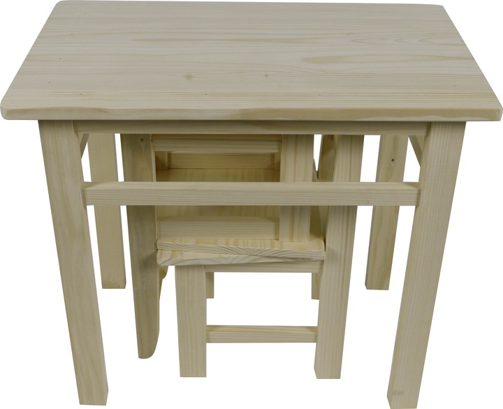 ZESTAW STÓŁ STOLIK BIURKO KRZESŁA KRZESEŁKA DLA DZIECI Z DREWNA DO POKOJU