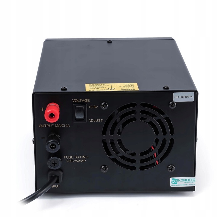 JETFON PC-35-SW ZASILACZ 9-15V 35A CB KF VHF UHF