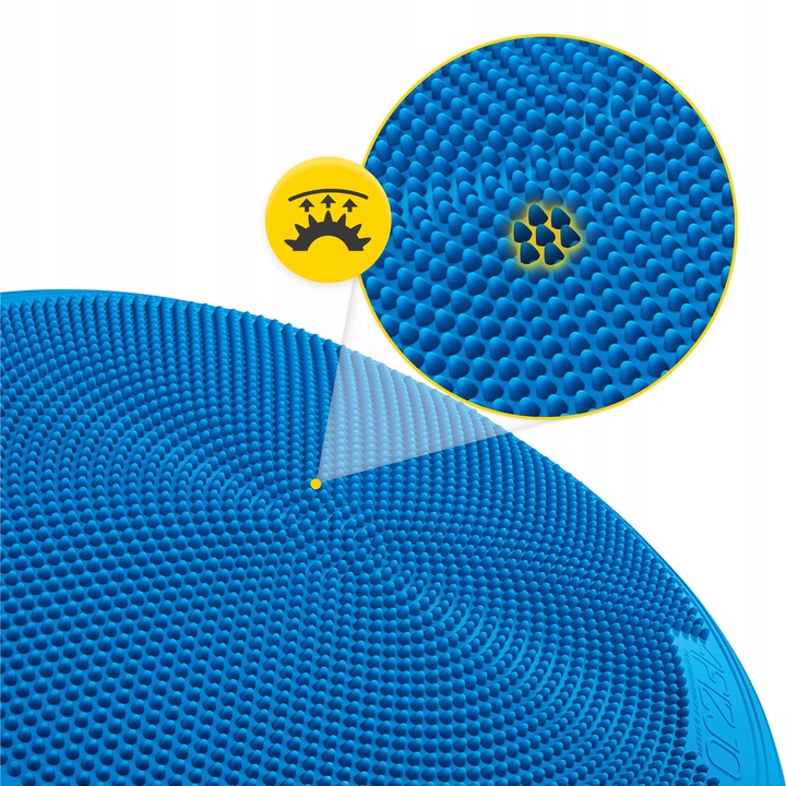 PODUSZKA SENSOMOTORYCZNA DO REHABILITACJI SIEDZENIA KRZESŁO JEŻYK 60